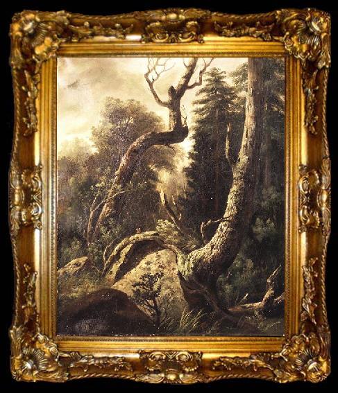 framed  skagen museum Forest Landscape, ta009-2